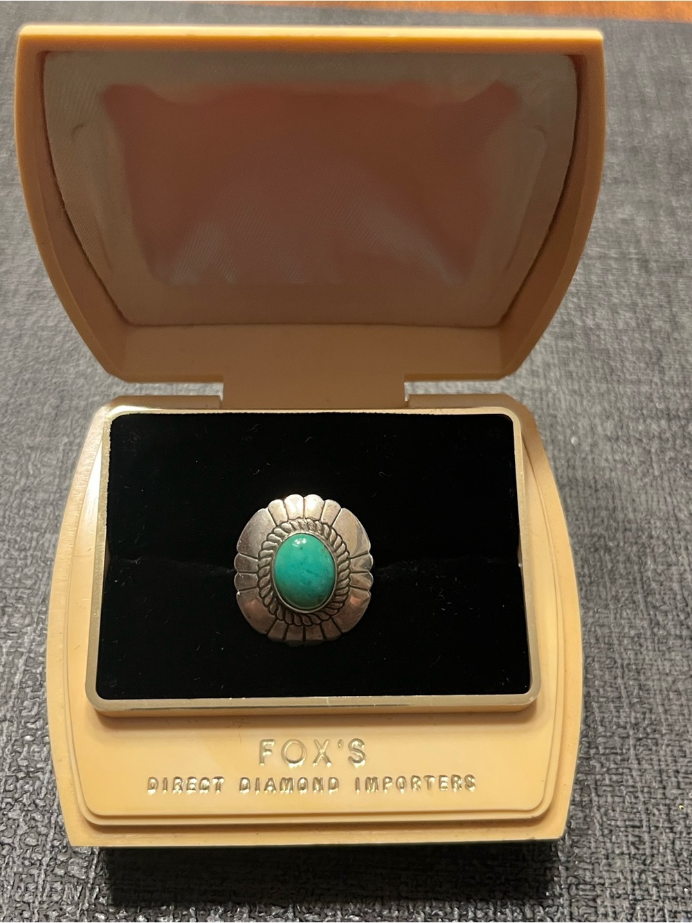 Vintage 925 turquoise ring